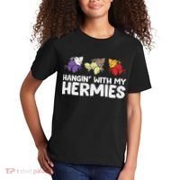 Funny Hermit Crabs Lover Gifts Hermit Crab Owner Black, Casual Humorous Pet Kids T-Shirt thumb 2