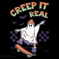 Funny Halloween Creep It Real Skater Skateboarding Ghost Coffee Mug thumb 5