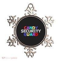 Funny Halloween, Cute Halloween, Candy Security Guard Ornament thumb 0
