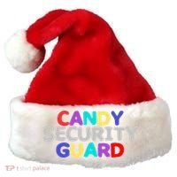 Funny Halloween, Cute Halloween, Candy Security Guard Santa Hat thumb 0