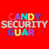 Funny Halloween, Cute Halloween, Candy Security Guard Santa Hat thumb 1