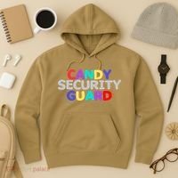 Funny Halloween, Cute Halloween, Candy Security Guard Hoodie thumb 3