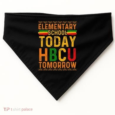 Future Hbcu College Elementary School Today Hbcu Tomorrow USA-Made Doggie Bandana