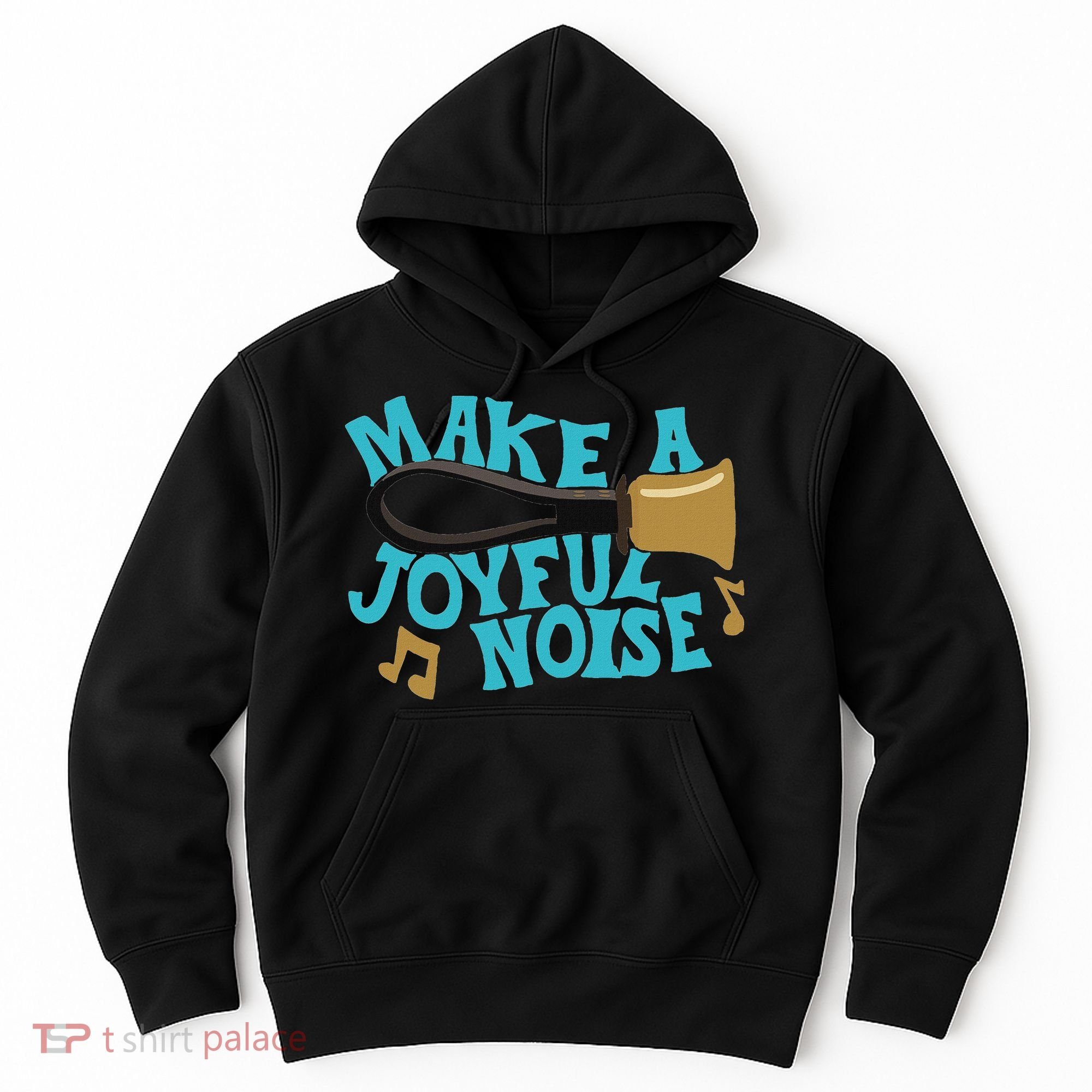 For Handbell Choir Ringers Make A Joyful Noise Graphic Hoodie