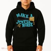 For Handbell Choir Ringers Make A Joyful Noise Graphic Hoodie thumb 2