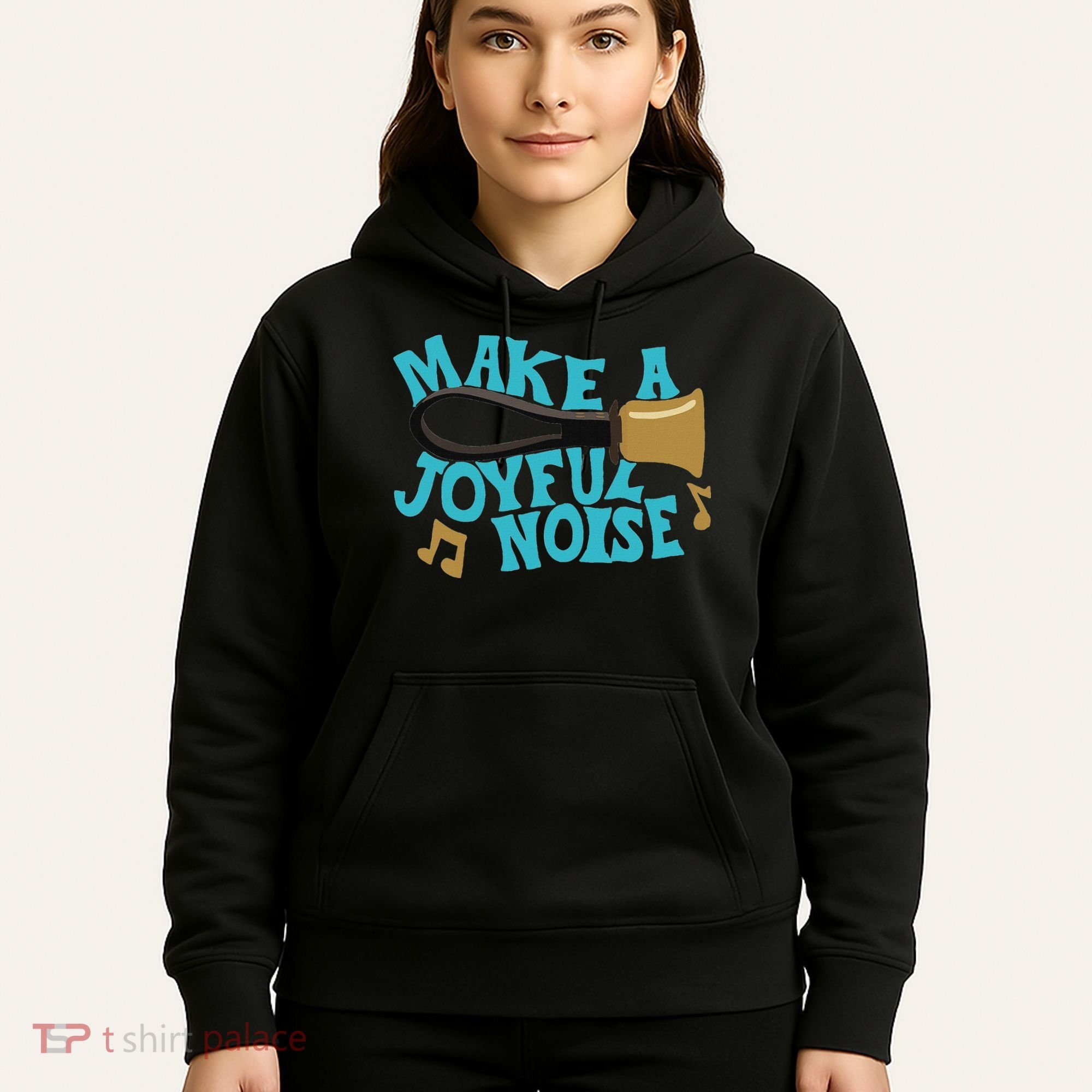 For Handbell Choir Ringers Make A Joyful Noise Graphic Hoodie