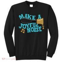 For Handbell Choir Ringers Make A Joyful Noise Graphic Sweatshirt thumb 0