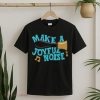 For Handbell Choir Ringers Make A Joyful Noise Graphic T-Shirt thumb 2