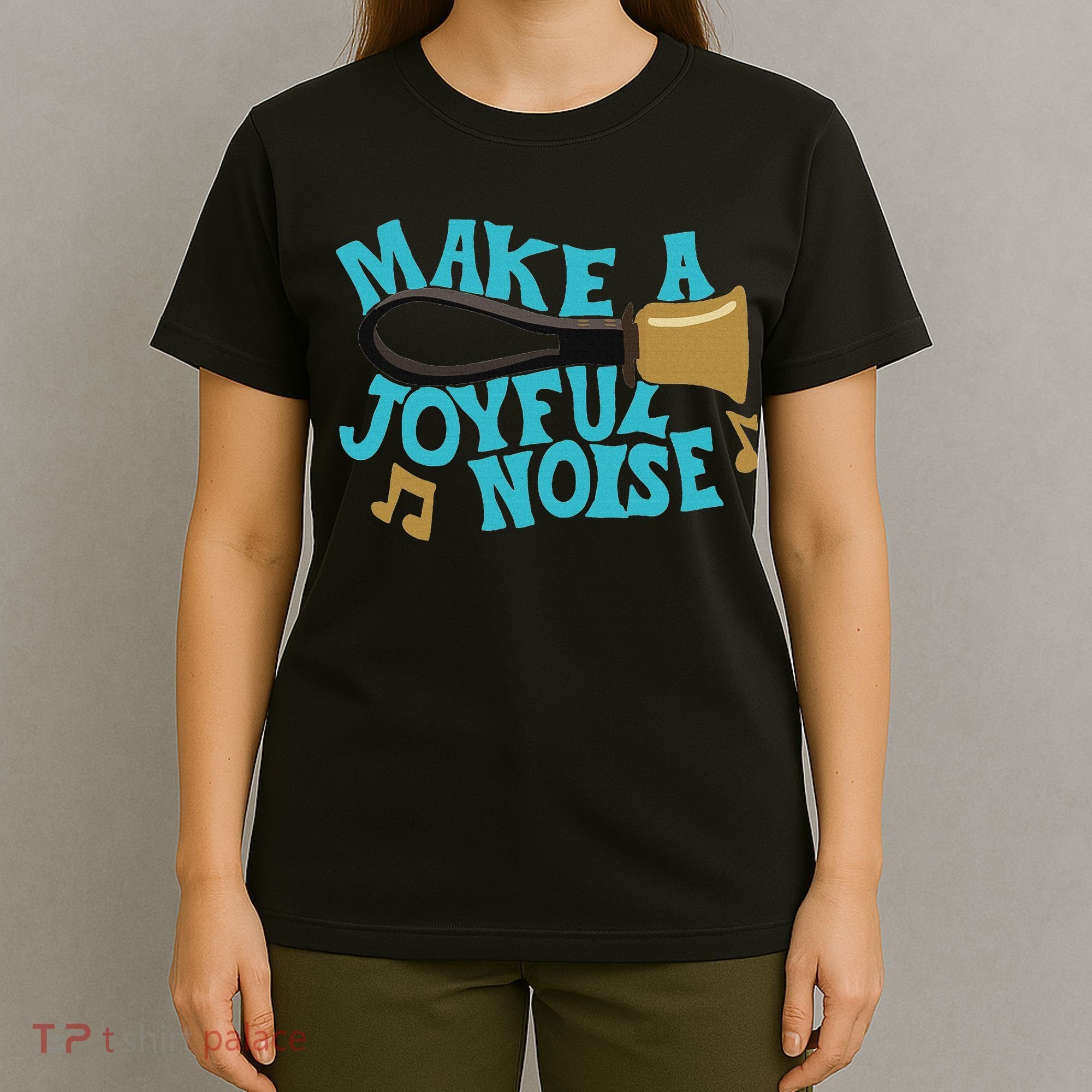 For Handbell Choir Ringers Make A Joyful Noise Graphic T-Shirt