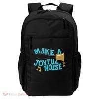 For Handbell Choir Ringers Make A Joyful Noise Graphic Backpack thumb 0