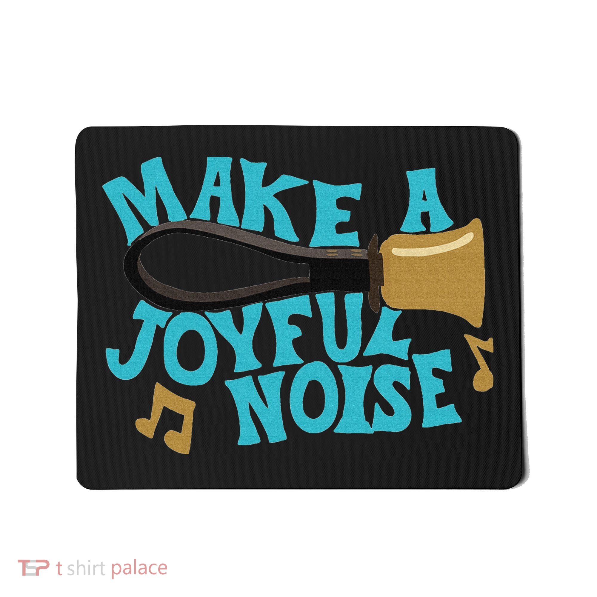 For Handbell Choir Ringers Make A Joyful Noise Graphic Mousepad
