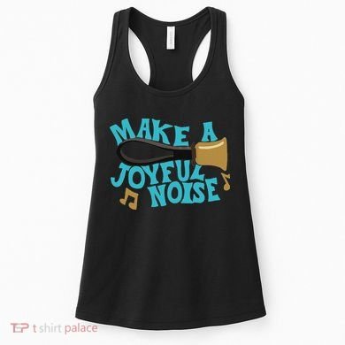 For Handbell Choir Ringers Make A Joyful Noise Graphic Women's Tank Top