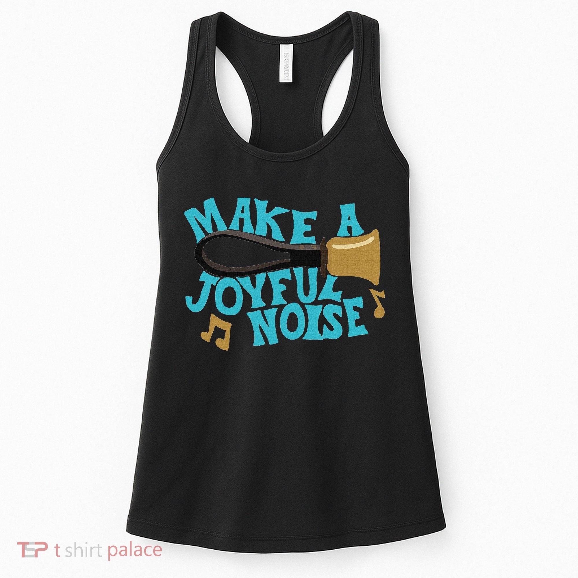 For Handbell Choir Ringers Make A Joyful Noise Graphic Women's Tank Top