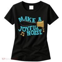 For Handbell Choir Ringers Make A Joyful Noise Graphic Women's T-Shirt thumb 0