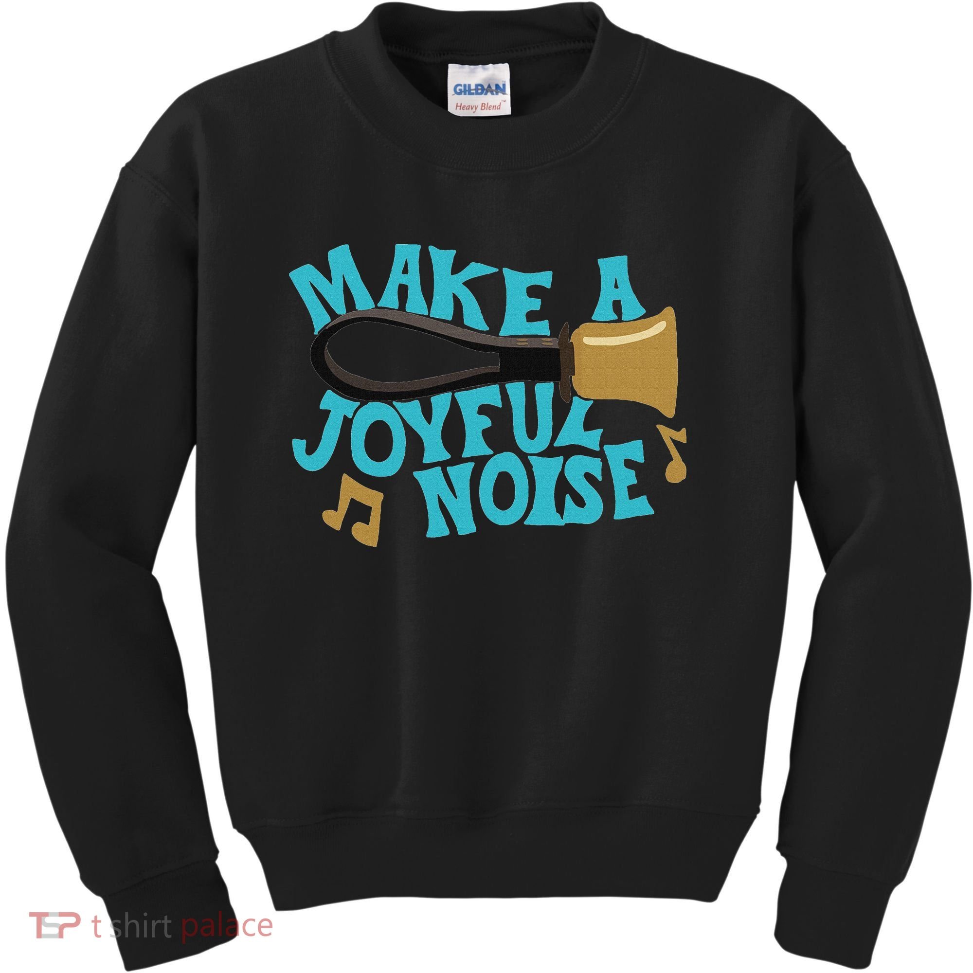 For Handbell Choir Ringers Make A Joyful Noise Graphic Kids Sweatshirt
