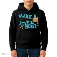 For Handbell Choir Ringers Make A Joyful Noise Graphic Kids Hoodie thumb 4