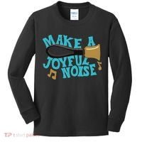 For Handbell Choir Ringers Make A Joyful Noise Graphic Kids Long Sleeve Shirt thumb 0