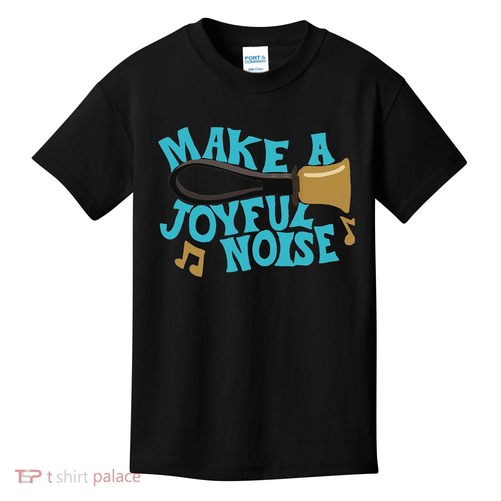 For Handbell Choir Ringers Make A Joyful Noise Graphic Kids T-Shirt
