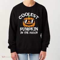 Funny Halloween Coolest Pumpkin In The Patch Cute Gift Women's Sweatshirt thumb 0
