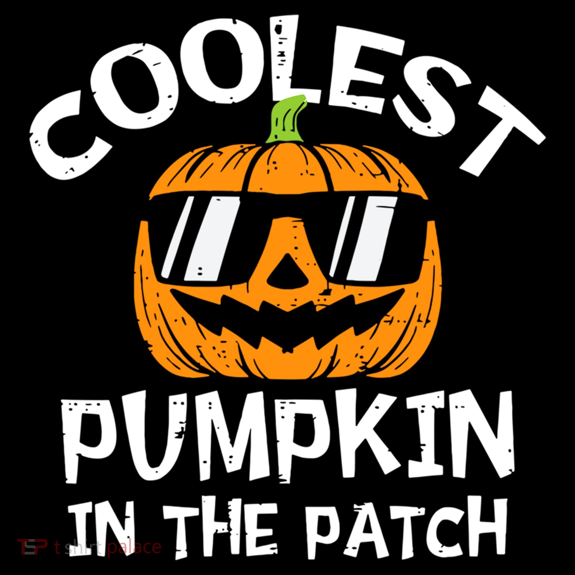 Funny Halloween Coolest Pumpkin In The Patch Cute Gift Women's Hoodie