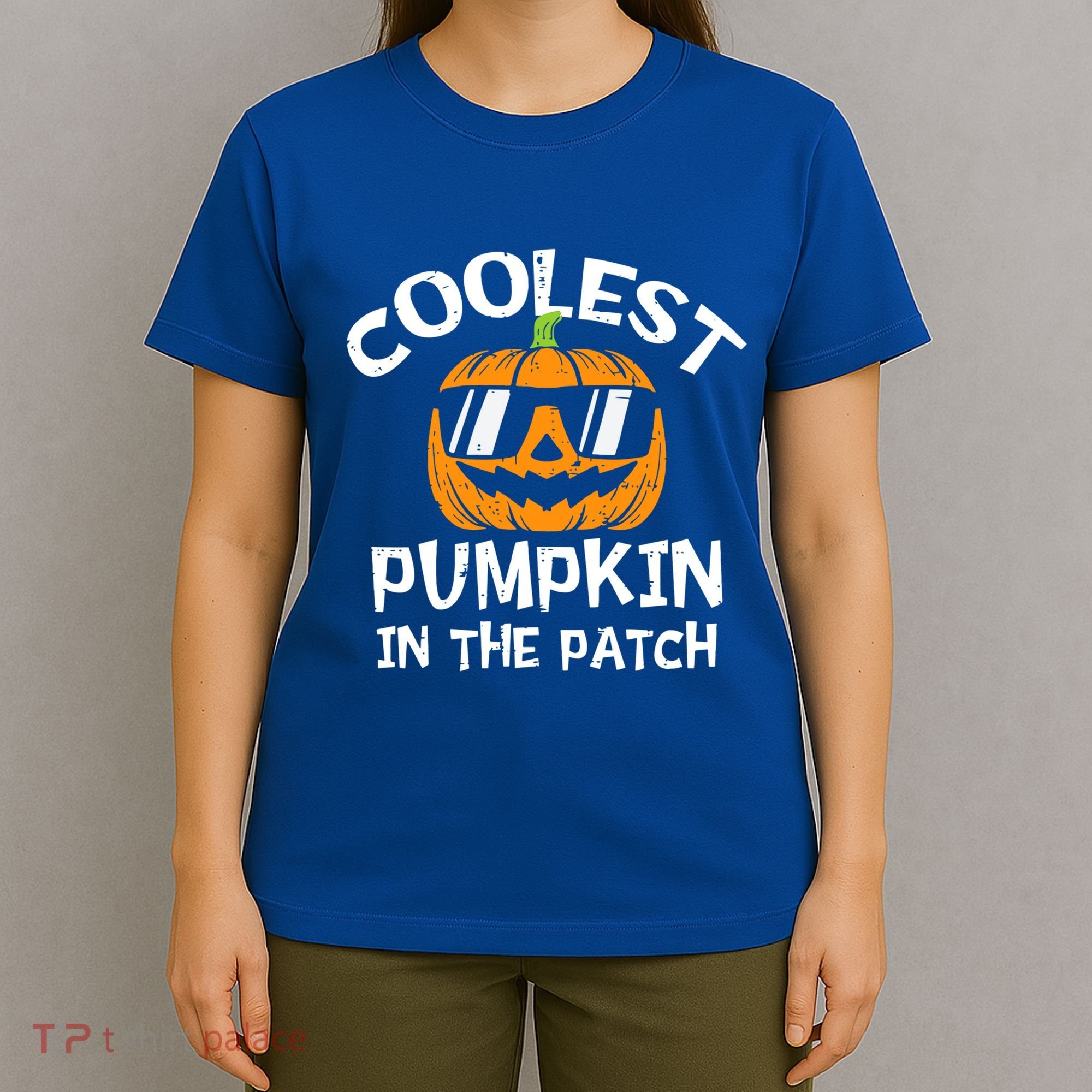 Funny Halloween Coolest Pumpkin In The Patch Cute Gift T-Shirt