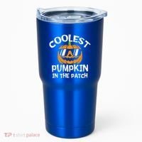 Funny Halloween Coolest Pumpkin In The Patch Cute Gift Tumbler thumb 0