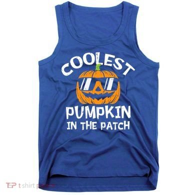 Funny Halloween Coolest Pumpkin In The Patch Cute Gift Tank Top