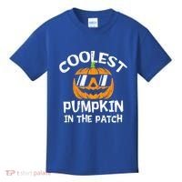 Funny Halloween Coolest Pumpkin In The Patch Cute Gift Kids T-Shirt thumb 0