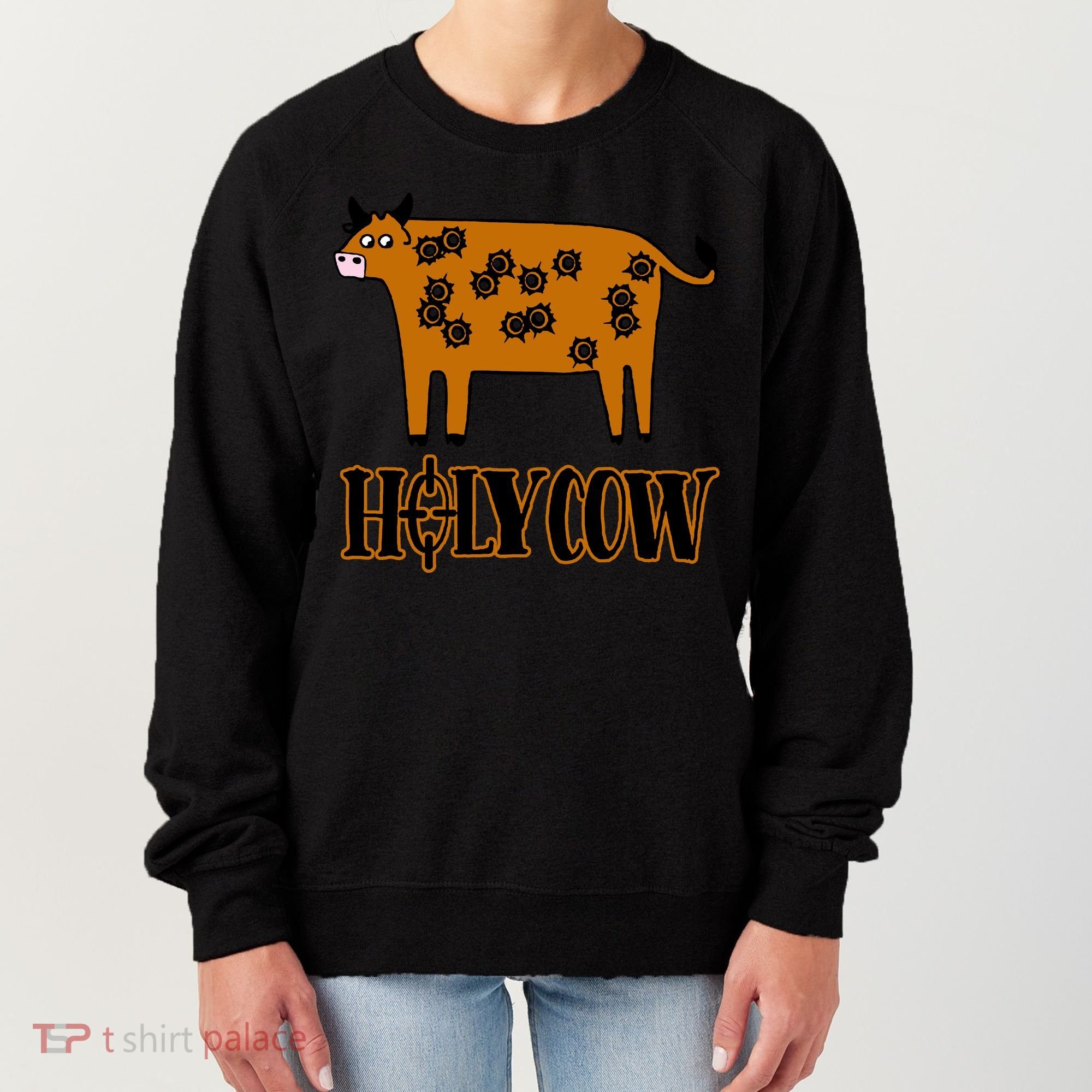 Funny Holy Cow Women's Sweatshirt