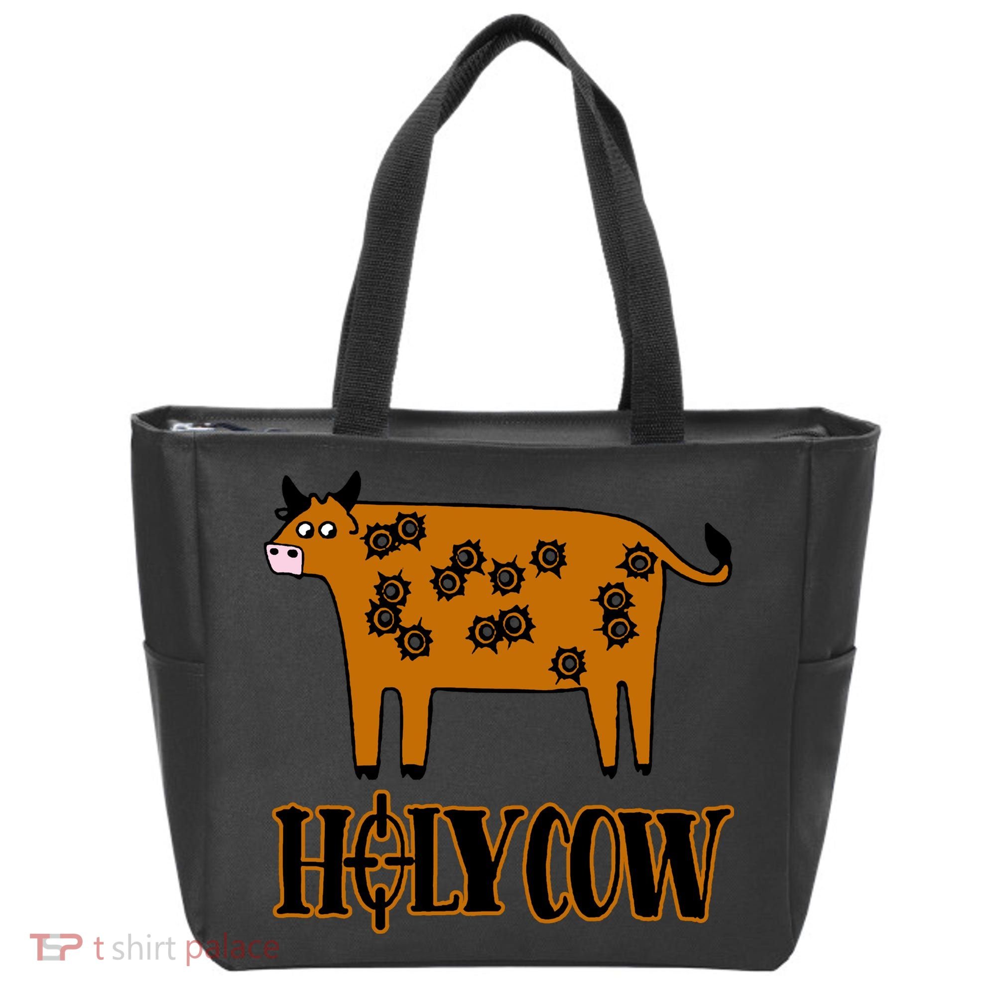 Funny Holy Cow Tote Bag