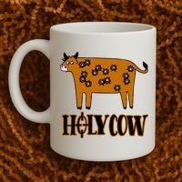 Funny Holy Cow Coffee Mug thumb 2