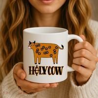 Funny Holy Cow Coffee Mug thumb 3