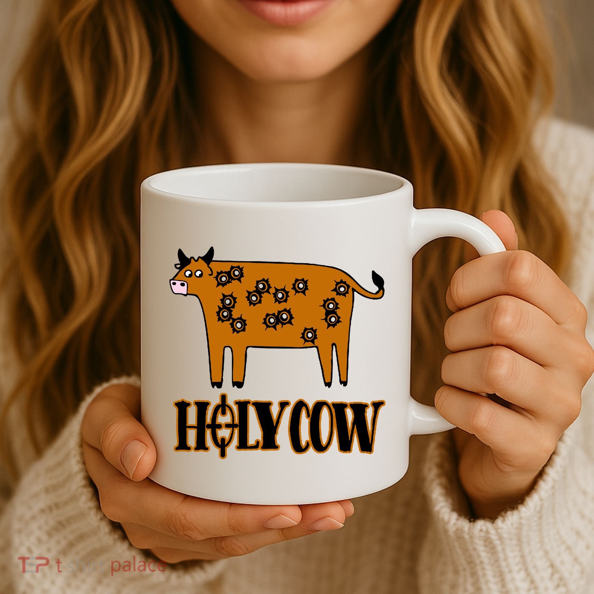 Funny Holy Cow Coffee Mug