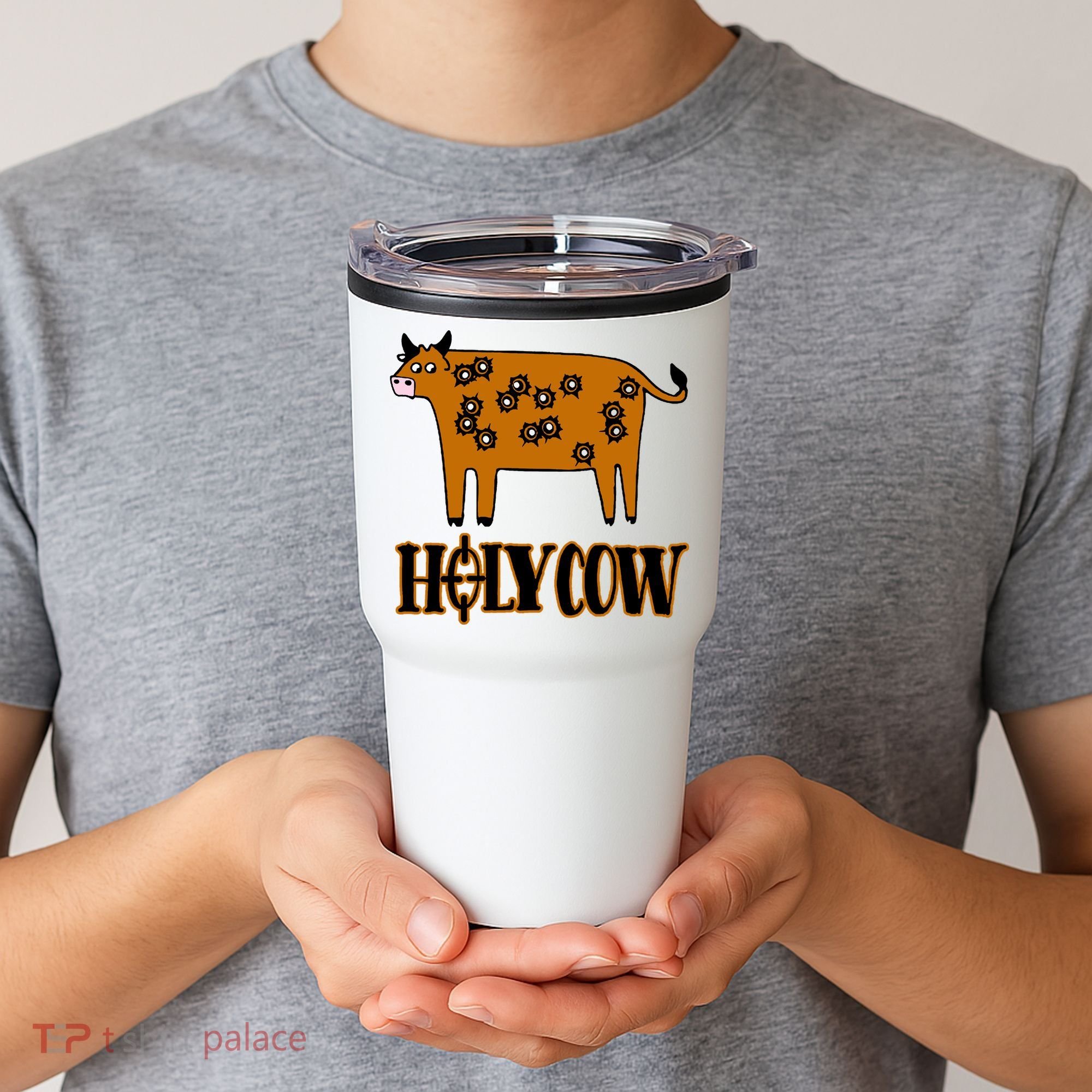 Funny Holy Cow Tumbler