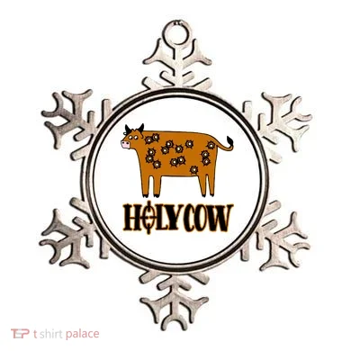 Funny Holy Cow Ornament
