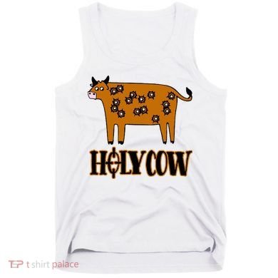 Funny Holy Cow Tank Top