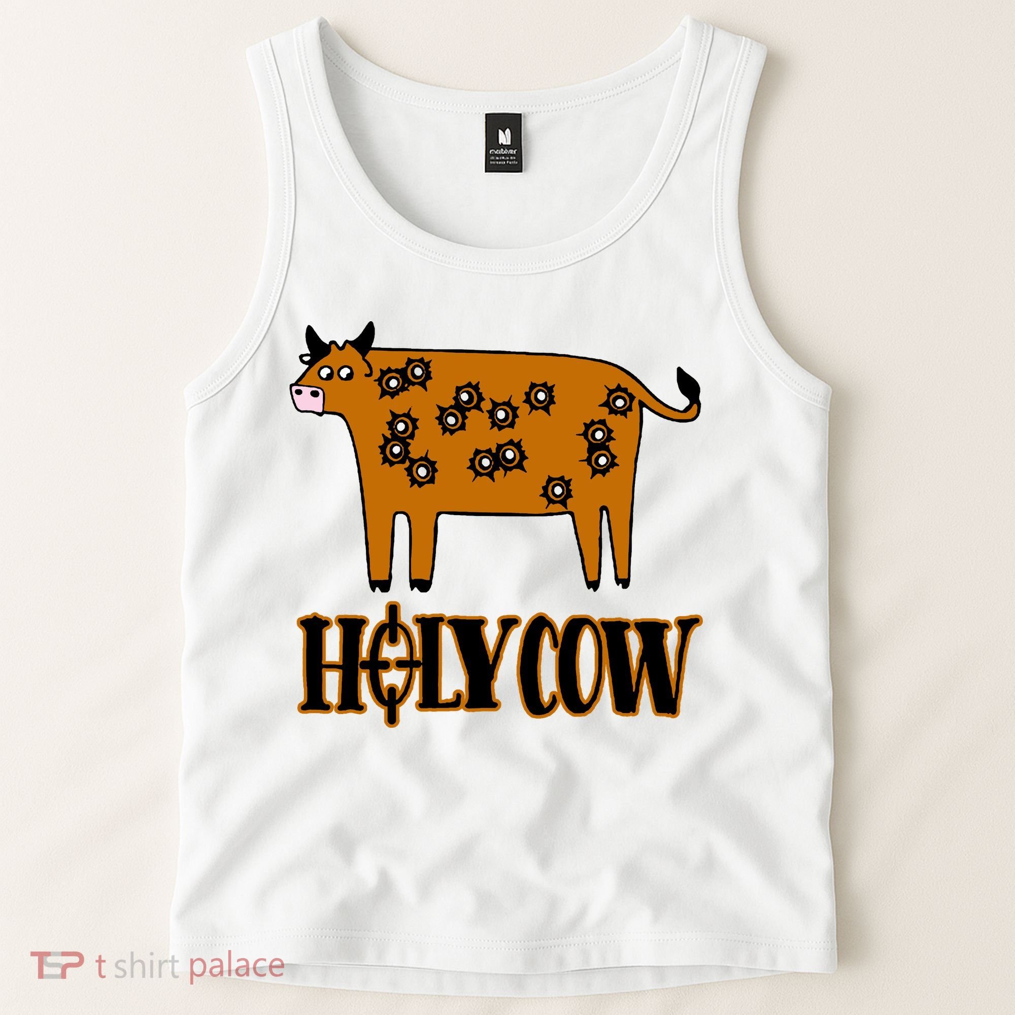 Funny Holy Cow Tank Top