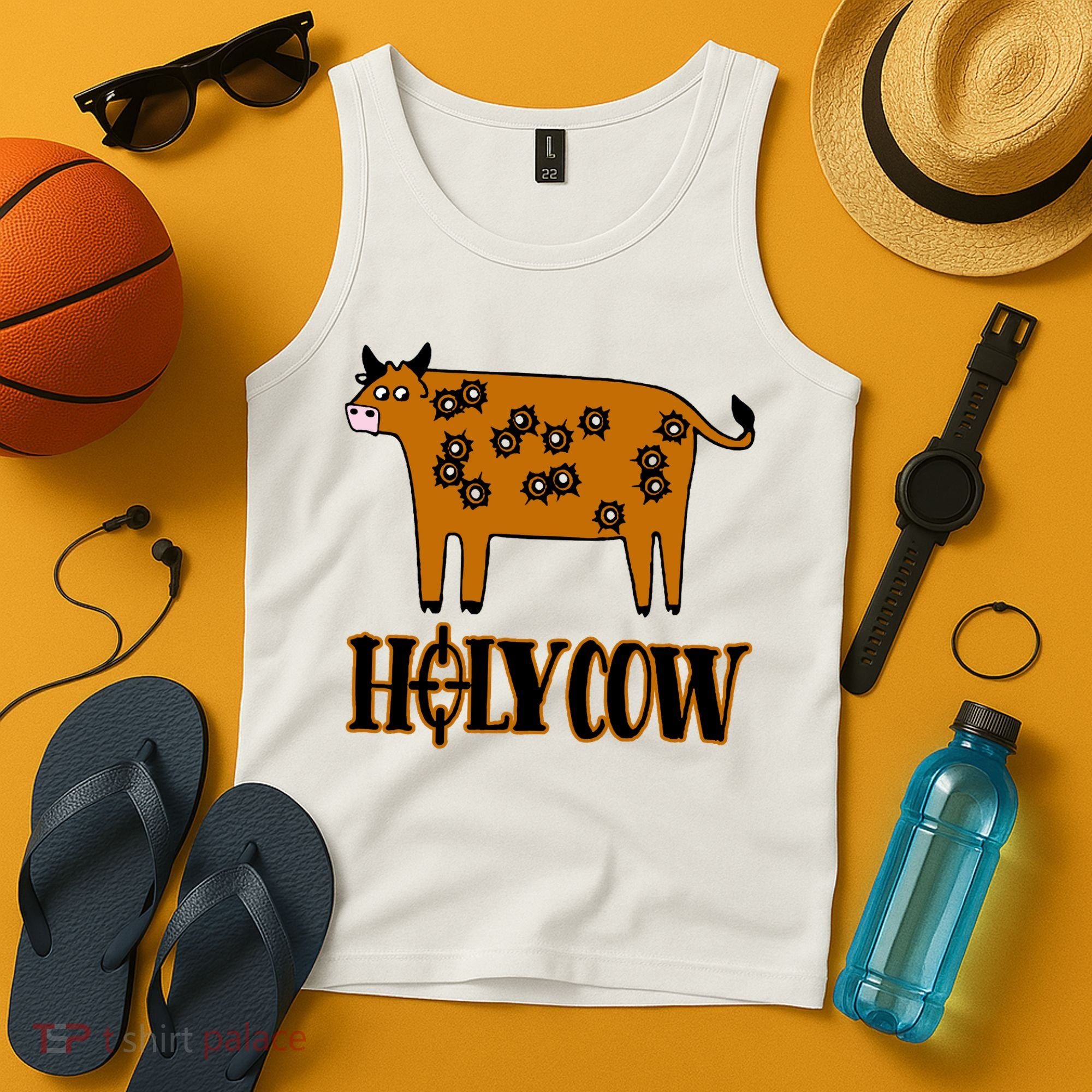 Funny Holy Cow Tank Top