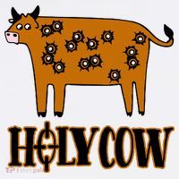 Funny Holy Cow Golf Towel thumb 3