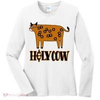 Funny Holy Cow Women's Long Sleeve Shirt thumb 0
