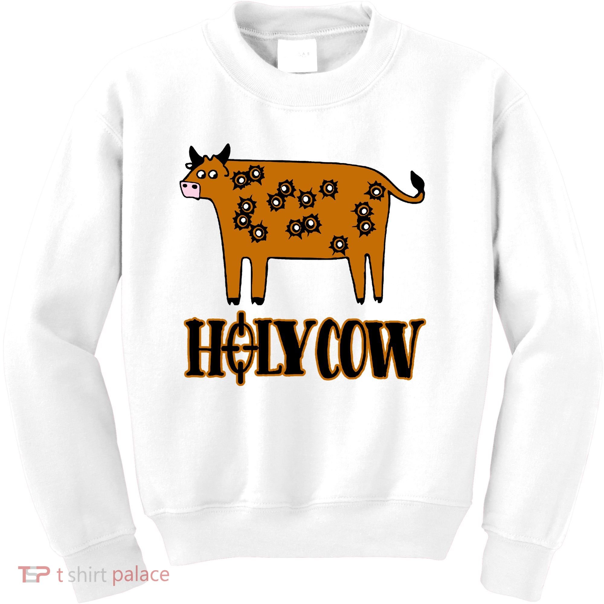Funny Holy Cow Kids Sweatshirt