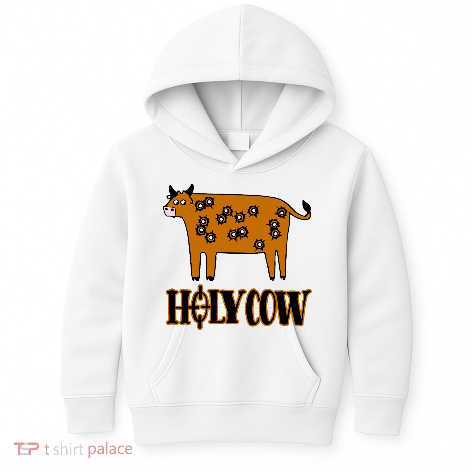 Funny Holy Cow Kids Hoodie