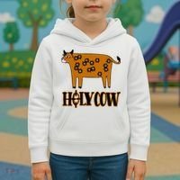 Funny Holy Cow Kids Hoodie thumb 3