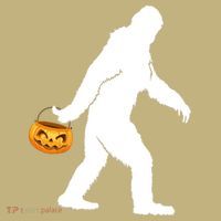 Funny Halloween, Cute Halloween, Bigfoot Sasquatch Halloween Pumpkin Hoodie thumb 2