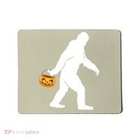 Funny Halloween, Cute Halloween, Bigfoot Sasquatch Halloween Pumpkin Mousepad thumb 0