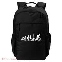 Funny Human Cycling Evolution Athlete Bike Cyclist Biker Backpack thumb 0