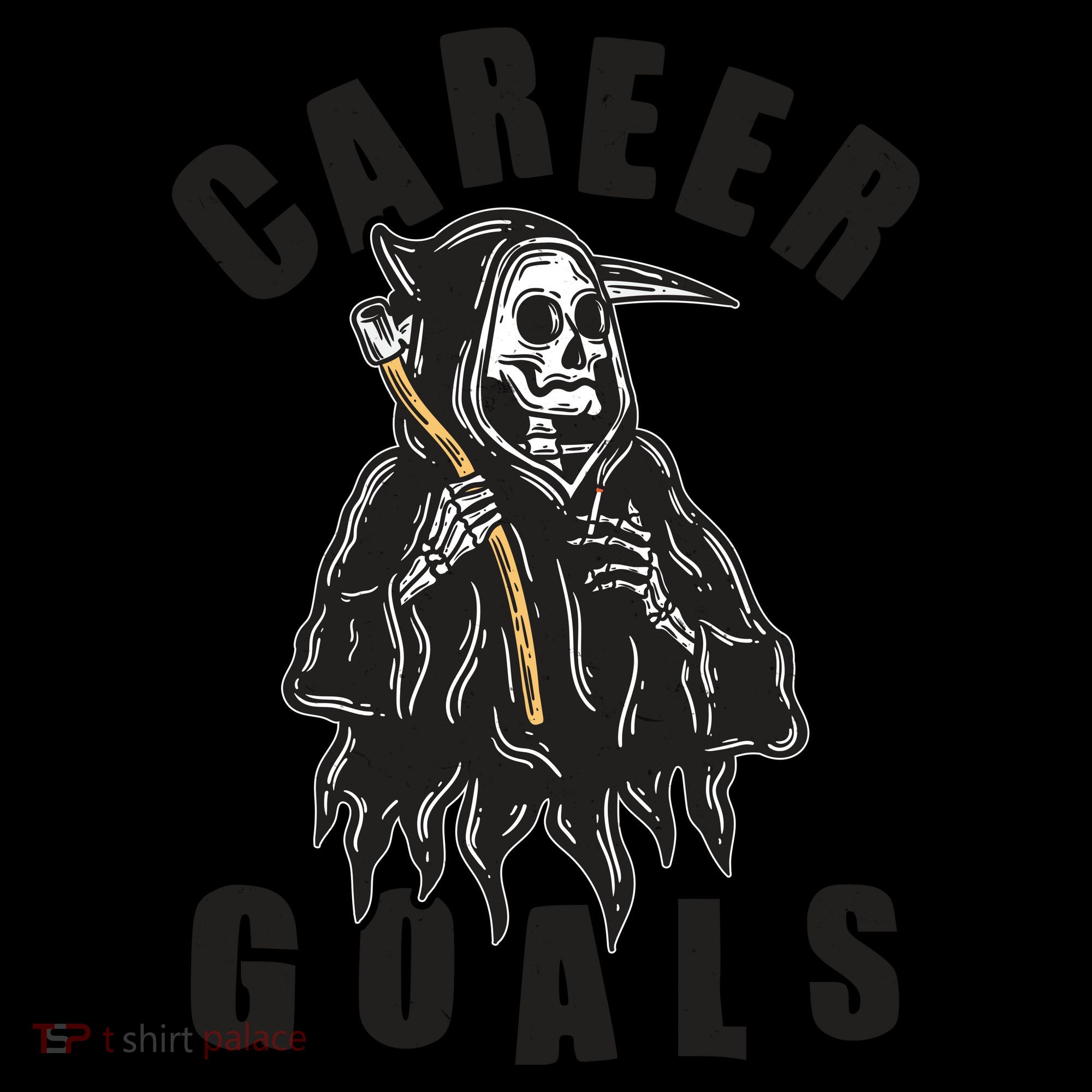 Funny Halloween Career Goals Grim Reaper Coffee Mug
