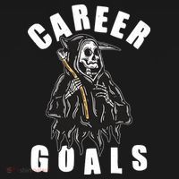 Funny Halloween Career Goals Grim Reaper Women's Hoodie thumb 2