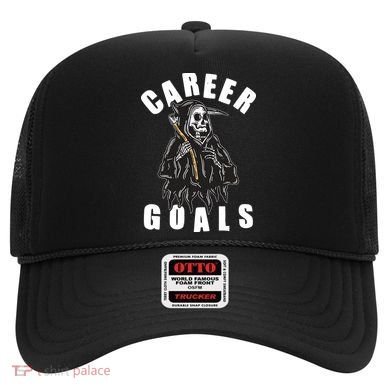 Funny Halloween Career Goals Grim Reaper Hat
