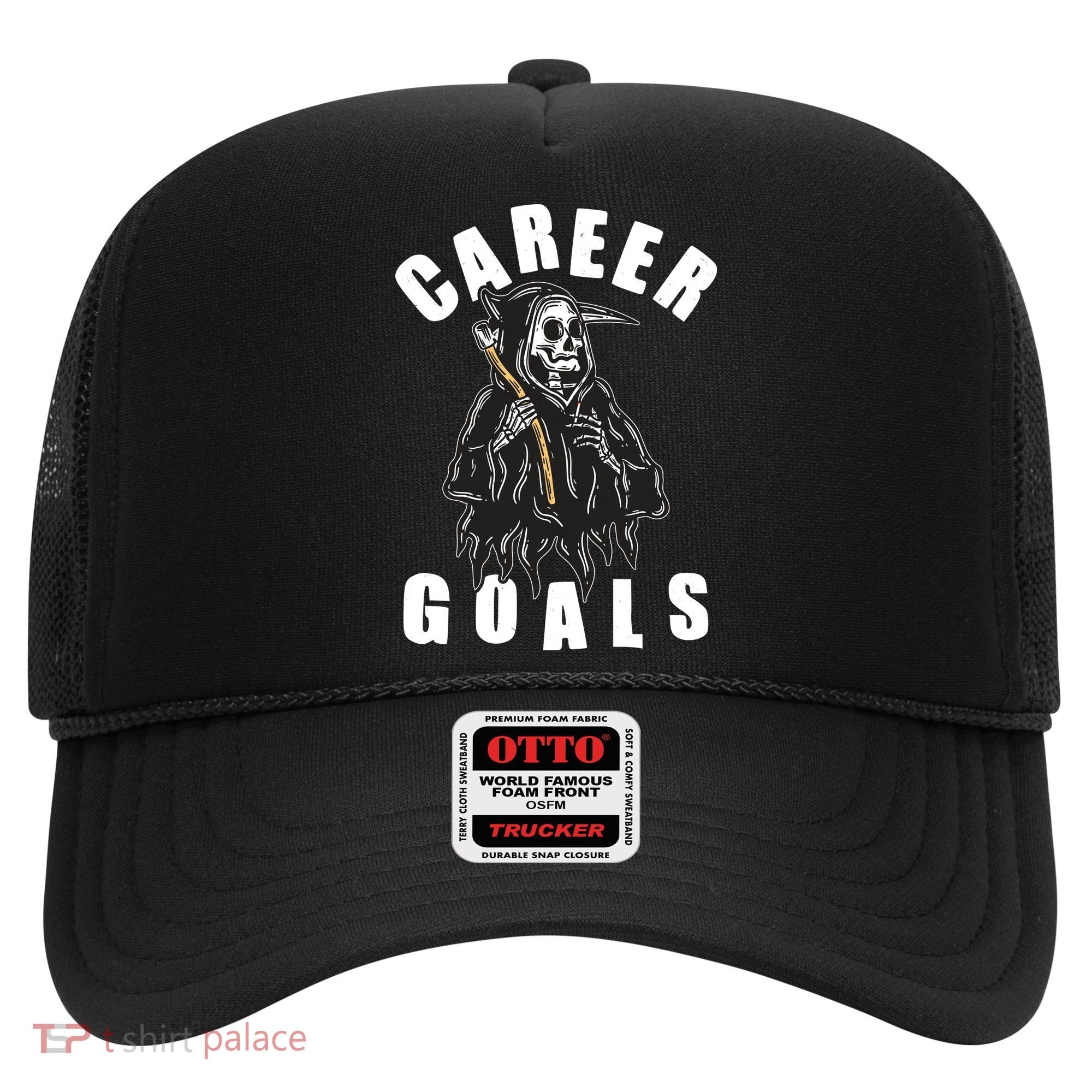 Funny Halloween Career Goals Grim Reaper Hat